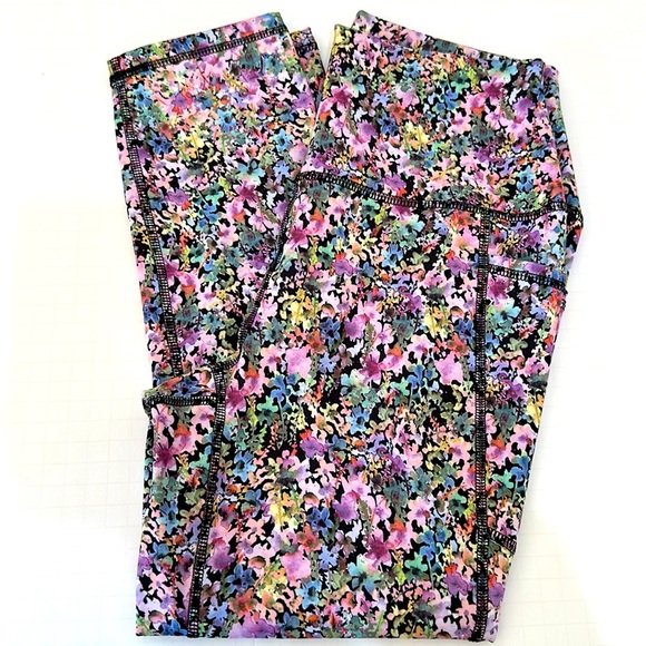 RBX Pants - RBK leggings flower Medium NWOT